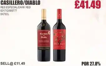 Bestway CASILLERO/DIABLO Res especial/dark red offer