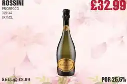 Bestway ROSSINI Prosecco offer