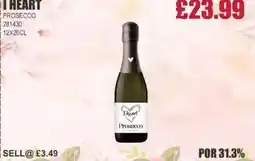 Bestway I HEART Prosecco offer