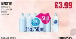 Bestway NESTLE Pure life still water offer