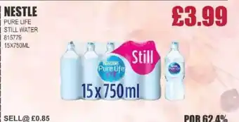 Bestway NESTLE Pure life still water offer