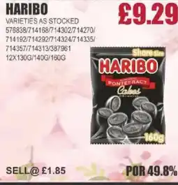 Bestway HARIBO offer