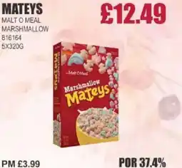 Bestway MATEYS Malt o Meal Marshmallow offer