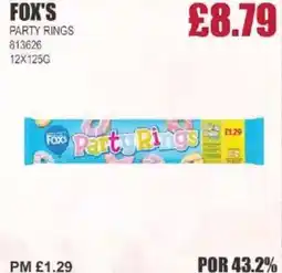 Bestway FOX'S Party rings offer