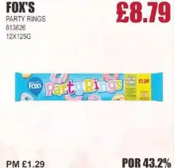 Bestway FOX'S Party rings offer