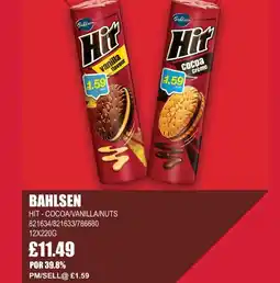 Bestway BAHLSEN Hit - cocoa/vanilla/nuts offer