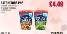Bestway BATCHELORS PNS Chicken & mushroom/ cheese & broccoli offer