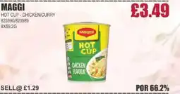 Bestway MAGGI Hot cup-chicken/curry offer