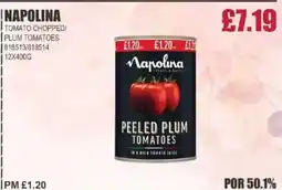 Bestway NAPOLINA Tomato chopped/ plum tomatoes offer