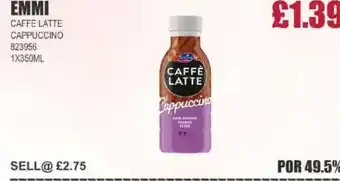 Bestway EMMI Caffe latte cappuccino offer