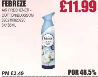Bestway FAIRY Air freshener- cotton/blossom offer
