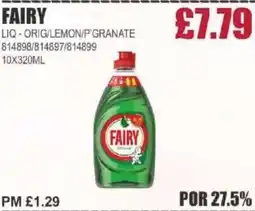 Bestway FAIRY Liq orig/lemon/p granate offer
