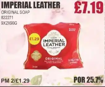 Bestway IMPERIAL LEATHER Original soap offer