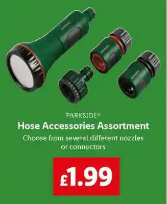 Lidl PARKSIDE Hose Accessories Assortment offer