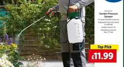 Lidl PARKSIDE Garden Pressure Sprayer offer