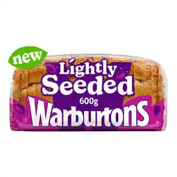 Iceland Warburtons Lightly Seeded 600g offer