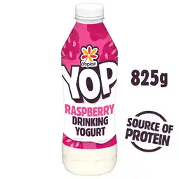 Iceland Yop Raspberry Yoghurt Drink 825g offer