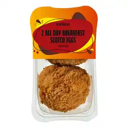 Iceland Iceland 2 All Day Breakfast Scotch Eggs 226g offer
