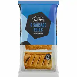 Iceland The Pastry Pantry 6 Sausage Rolls offer