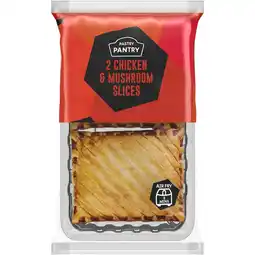 Iceland The Pastry Pantry 2 Chicken & Mushroom Slices offer