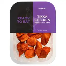 Iceland Iceland Tikka Chicken Breast Chunks 150g offer