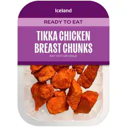 Iceland Iceland Tikka Chicken Breast Chunks 150g offer