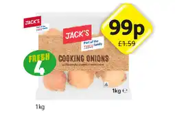 Londis Jack's Cooking Onions offer