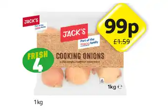 Londis Jack's Cooking Onions offer