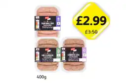 Londis Jack's Sausages Traditional Pork, Lincolnshire offer