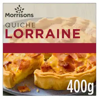 Morrisons Morrisons Quiche Lorraine 400g offer