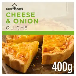 Morrisons Morrisons Cheese & Onion Quiche offer