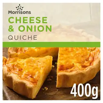 Morrisons Morrisons Cheese & Onion Quiche offer