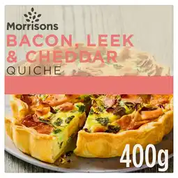 Morrisons Morrisons Bacon & Leek Quiche offer