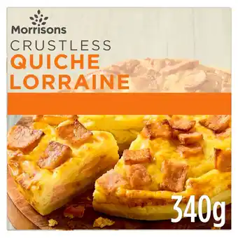 Morrisons Morrisons Crustless Quiche Lorraine offer