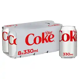Morrisons Diet Coke Cans 8 x 330ml offer