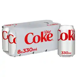 Morrisons Diet Coke Cans 8 x 330ml offer