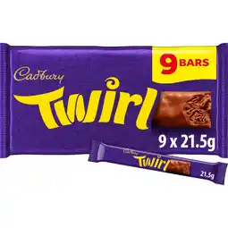 Morrisons Cadbury Twirl 9 x 21.5g offer