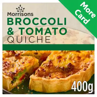 Morrisons Morrisons Broccoli & Tomato Quiche offer