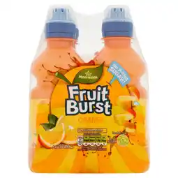 Morrisons Morrisons No Added Sugar Fruit Burst Orange Juice Drink offer