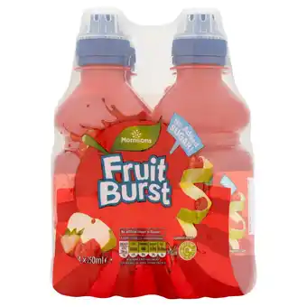 Morrisons Morrisons No Added Sugar Fruit Burst Summer Fruits Juice Drink offer