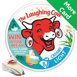Morrisons The Laughing Cow Light Cheese Spread Triangles offer