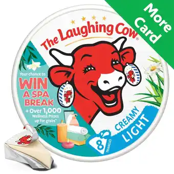 Morrisons The Laughing Cow Light Cheese Spread Triangles offer