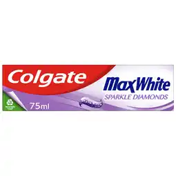 Morrisons Colgate Max White Sparkle Diamonds Toothpaste offer