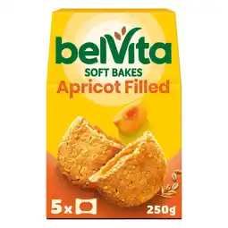 Morrisons Belvita Soft Bakes Apricot Filled Cereal Bars 5 Pack offer