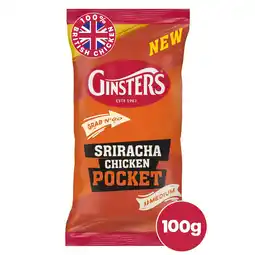 Morrisons Ginsters Sriracha Chicken Pocket 100g offer
