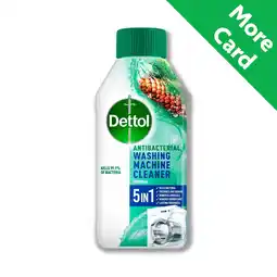 Morrisons Dettol 5-In-1 Antibacterial Washing Machine Cleaner offer