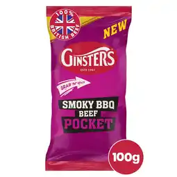 Morrisons Ginsters Smoky BBQ Beef Pocket 100g offer