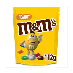Morrisons M&M's Peanut & Milk Chocolate Pouch Bag 112g offer