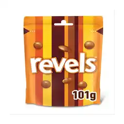 Morrisons Revels Milk Chocolate Pouch Bag 101g offer