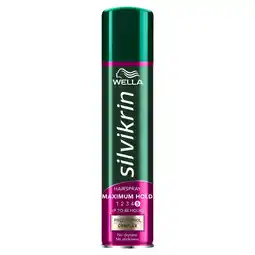 Morrisons Silvikrin Maximum Hold Hairspray offer